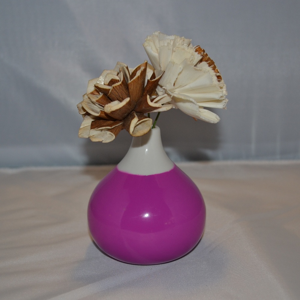 Handmade Wood Flower Arrangement - Picture 1 of 8